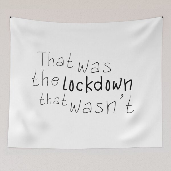 Item preview, That was the lockdown that wasn't designed and sold by Jokertags.