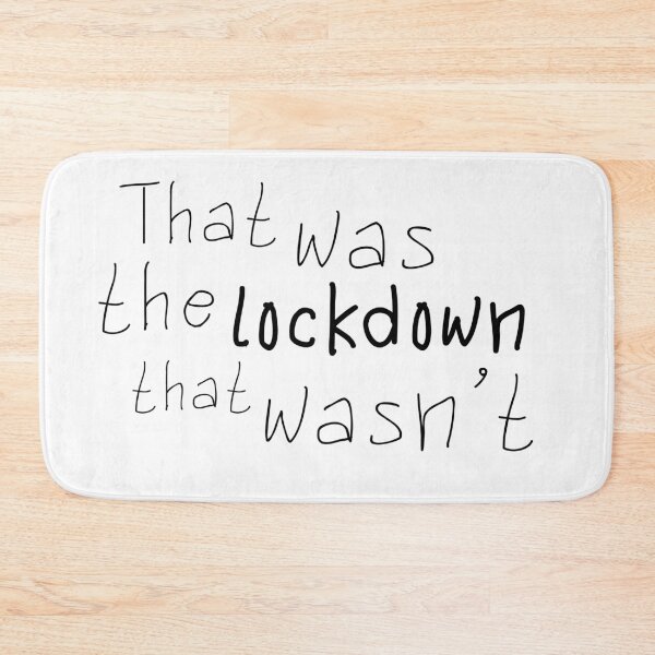 Item preview, That was the lockdown that wasn't designed and sold by Jokertags.