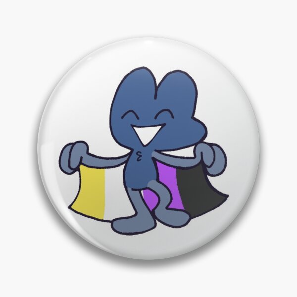 Item preview, 4 BFB NON-BINARY PRIDE designed and sold by Quite-a-cube.