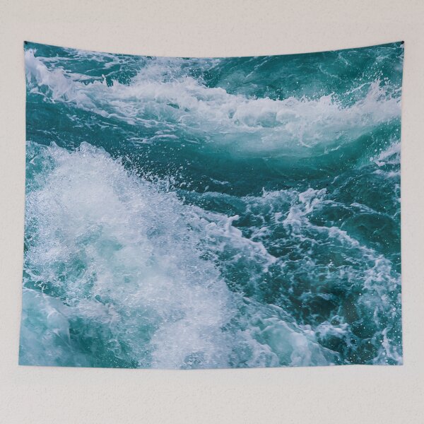 Item preview, Turquoise Ocean Waves designed and sold by javajossi.