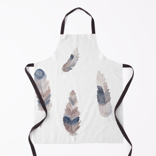 Item preview, Blue & Brown Feather Set designed and sold by Sershni.