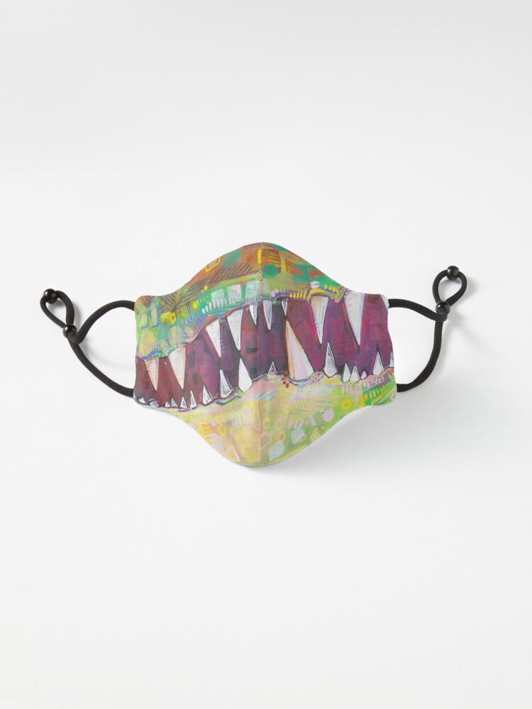 Alternate view of Crocodile Painting - 2015 Mask