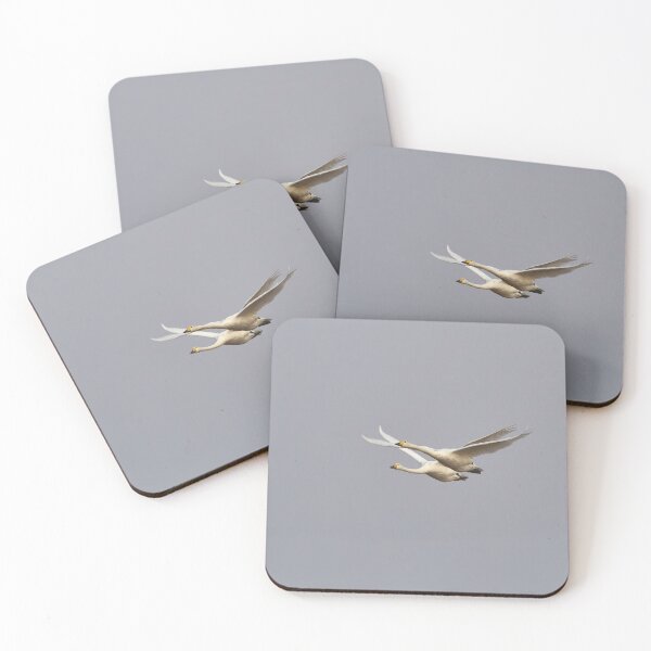Item preview, They come from the gray sky. Whooper swan designed and sold by Jouko Lehto Photography.