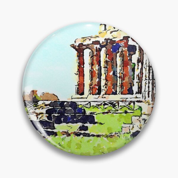 Item preview, Paestum: column and temple designed and sold by Giuseppe Cocco.