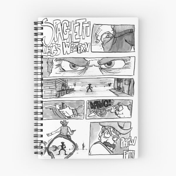 Item preview, Spaghetti Legs: A Western Comic designed and sold by TheKingLobotomy.