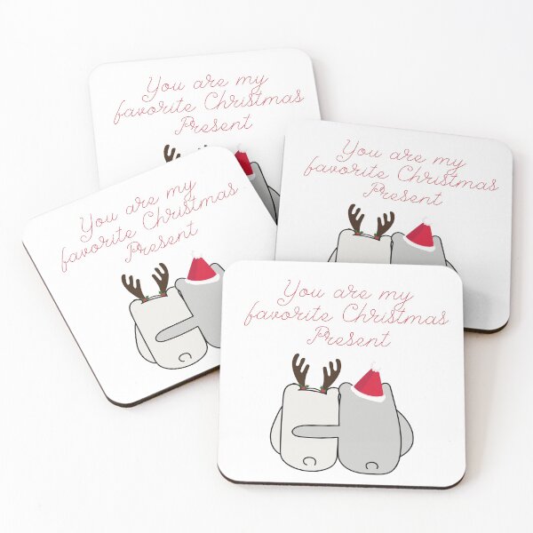 Item preview, You are my favorite Christmas Present - Lovely Christmas Design for Lovers designed and sold by Irelene.