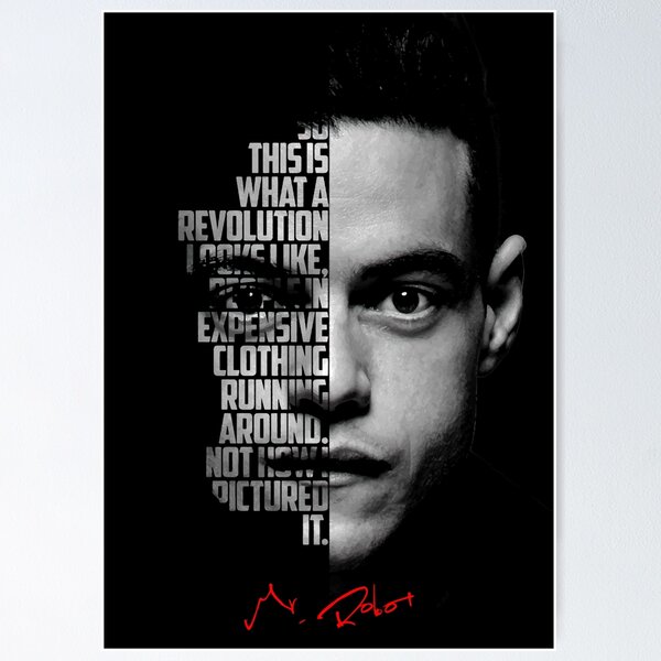 Mr. Robot: Season One movie large poster.