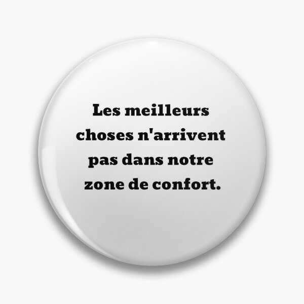 Item preview, The best things don't happen in our comfort zone designed and sold by malo Barbier.