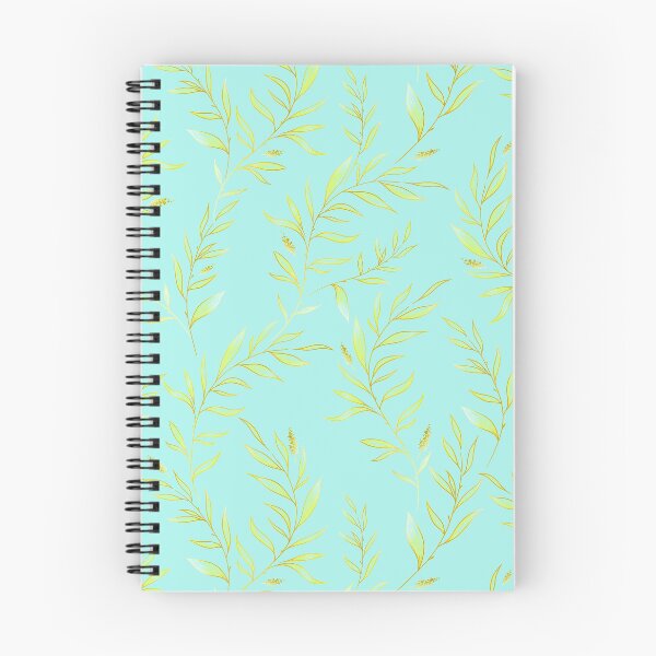 Item preview, delicate beautiful pattern of golden leaves and flowers designed and sold by IriSev.