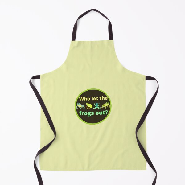 Item preview, Who let the frogs out for heaven's sake designed and sold by TURQUOISESWAG.