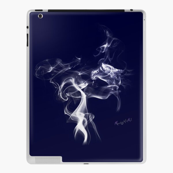 Faun mit Blumen iPad Klebefolie