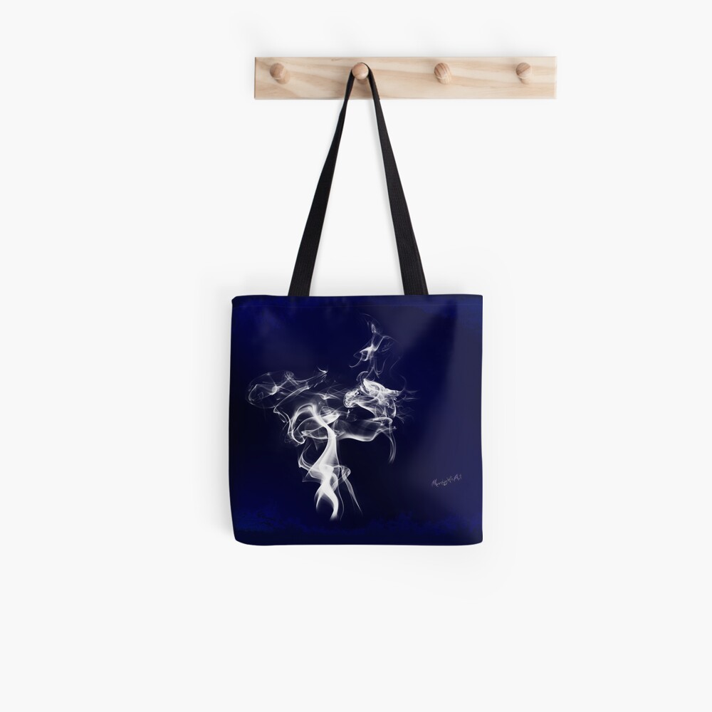 Faun mit Blumen Stofftasche