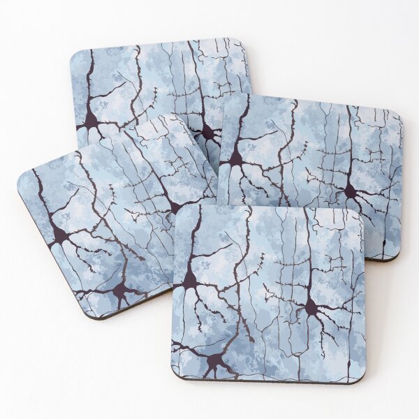 Item preview, Cortical Neurons on Blue designed and sold by Katrina Deane.