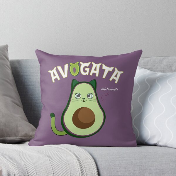 Item preview, Hola Papasito Avogata Cat | Avogato Cat | Cute and Funny Avocado Kitty | Aguacate Gato | Cinco de Mayo Kitten designed and sold by crouchingpixel.