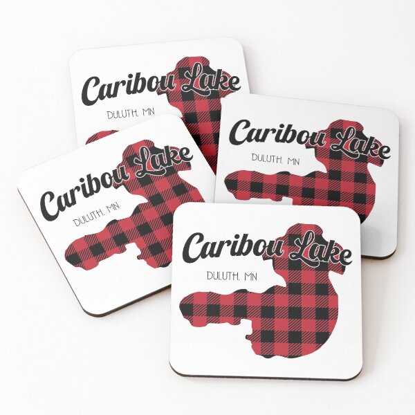 Item preview, Caribou Lake Plaid Duluth, MN designed and sold by ilakethat.