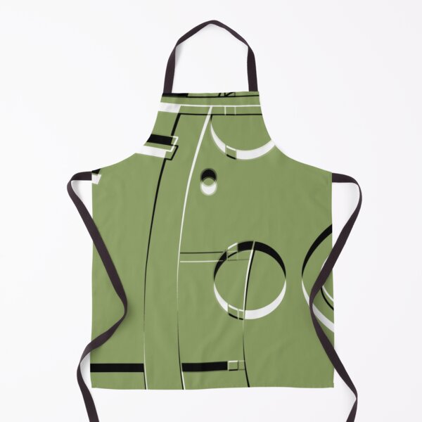 Item preview, Pear Green Black White Hoopla Geometric Art Deco Abstract Artist Jenny Meehan designed and sold by Jenny Meehan Art Prints and Patterns .
