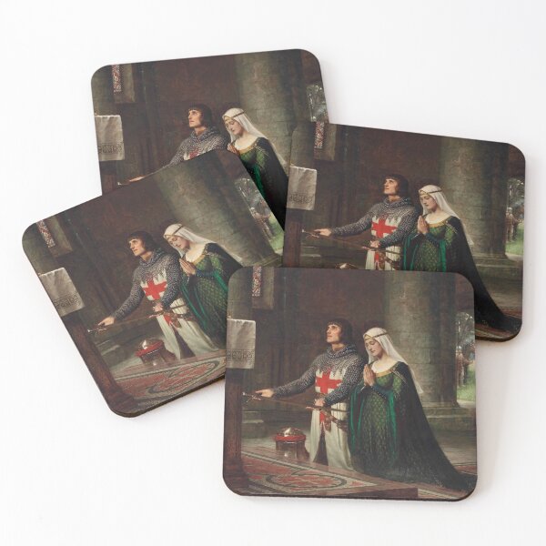 Item preview, The Dedication (1908) - Edmund Leighton designed and sold by SALON DES ARTS.
