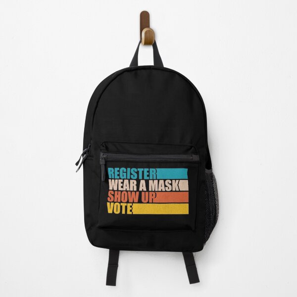 Item preview, Register wear a mask show up vote designed and sold by OdmiDesign.