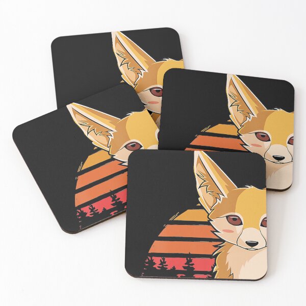 Item preview, Retro Vintage Fennec Fox Kids Girls Cute Foxes Gift T-Shirt designed and sold by BrockSly.