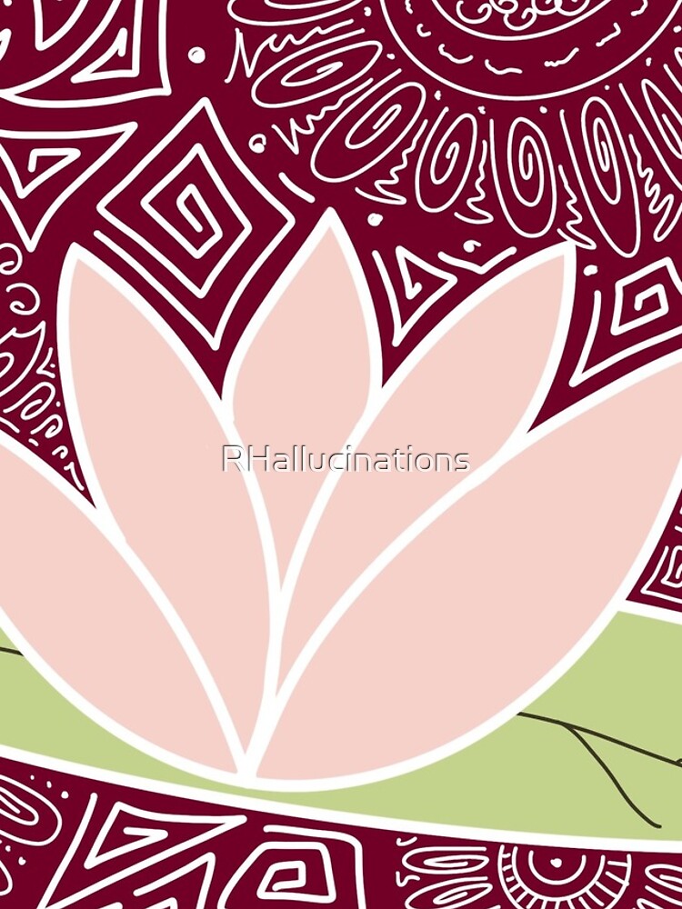 Thumbnail 4 of 4, iPhone Case, Lotus Flower designed and sold by RHallucinations.