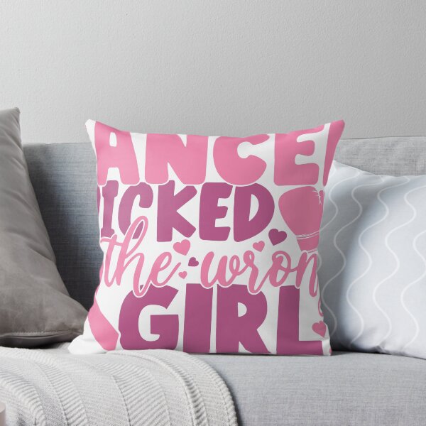 Item preview, Cancer Picked The Wrong Girl designed and sold by zenpatterns.