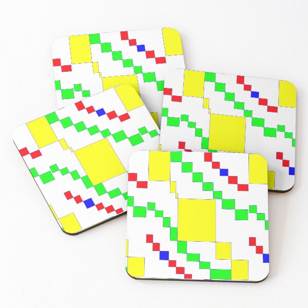 Item preview, Colourful thread with square patterns    designed and sold by Pellu.