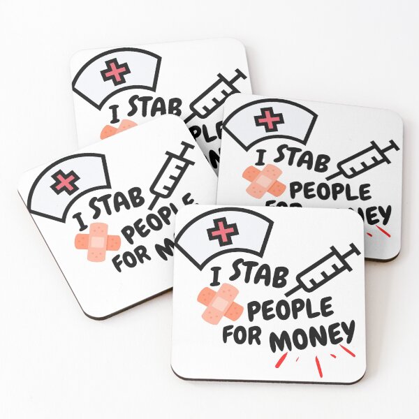 Item preview, I Stab People For Money designed and sold by EmergencyChaos.