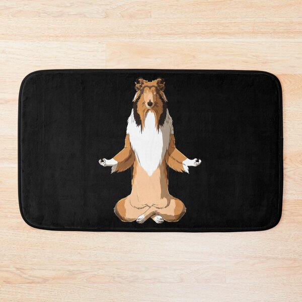 Item preview, Meditating Rough Collie Dog designed and sold by alwe-designs.
