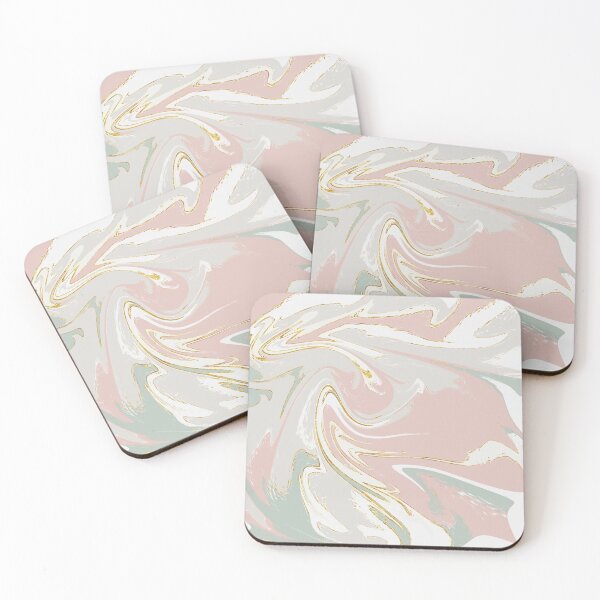 Item preview, Pink Marble Swirl Pattern Design Modern Waves designed and sold by NancyMerkle.