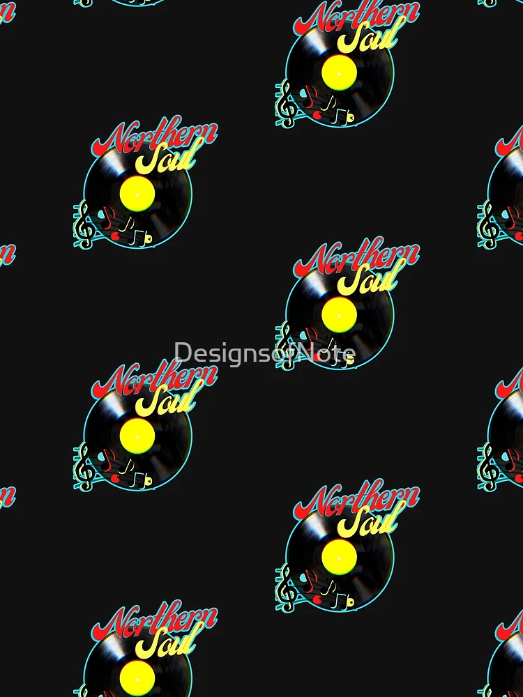 Thumbnail 3 of 3, Scarf, Northern Soul Vinyl Record designed and sold by DesignsofNote.