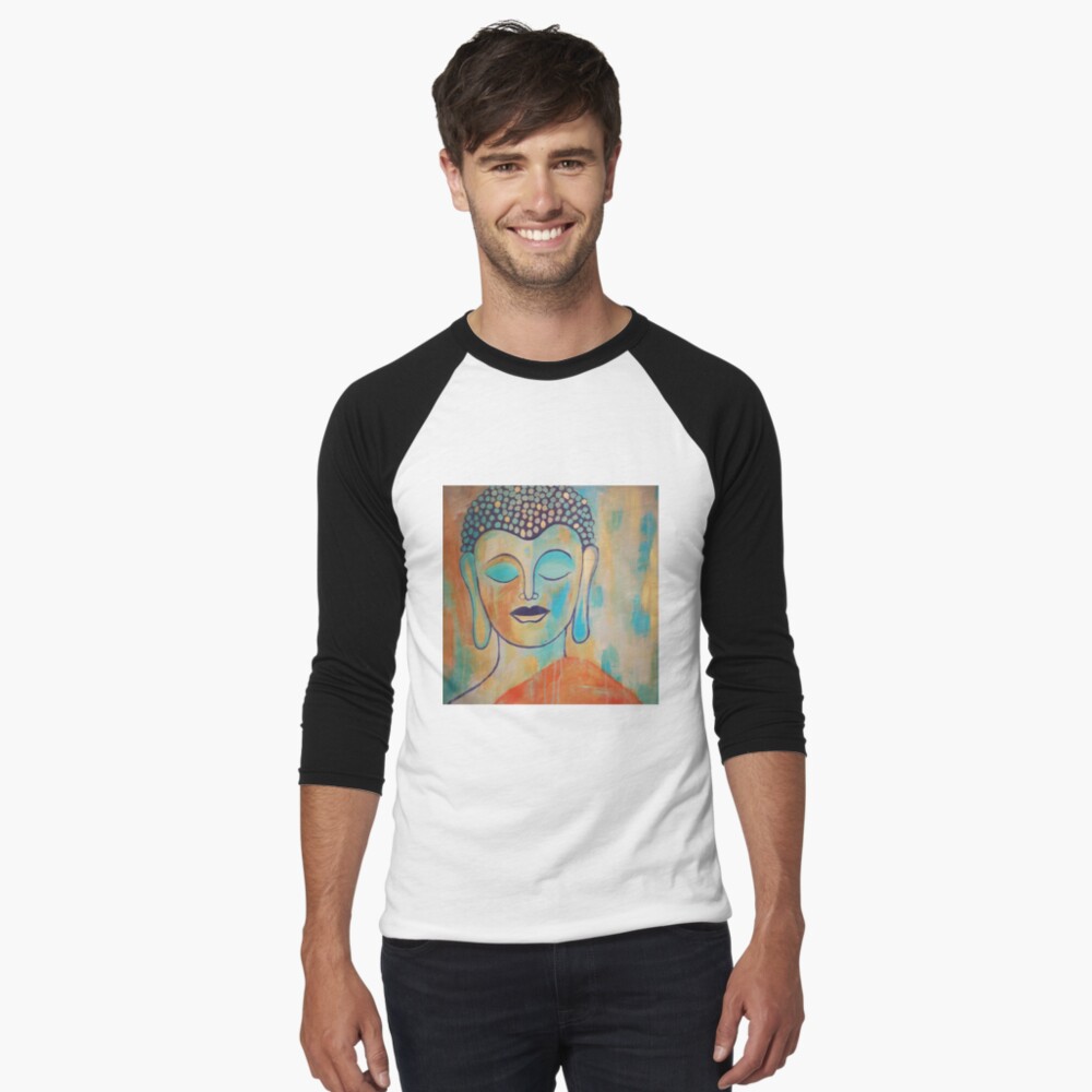 Item preview, Baseball ¾ Sleeve T-Shirt designed and sold by annasfunkyart.