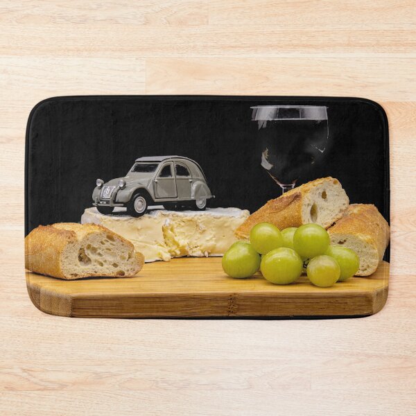 Item preview, Camenbert, Baguette, Wine and a 2CV... This Has To Be France designed and sold by Buckwhite.