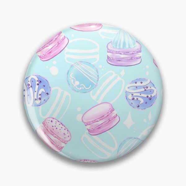 Item preview, Macaron Pattern-Blue designed and sold by PocketShadow.