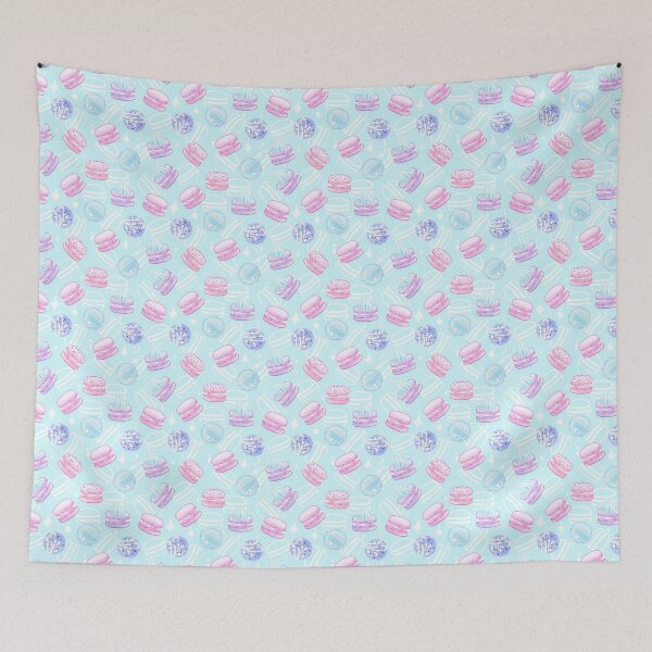 Item preview, Macaron Pattern-Blue designed and sold by PocketShadow.
