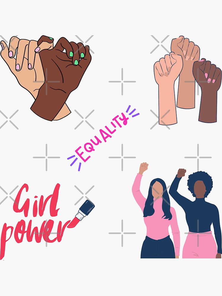 Intersectional Feminism Sticker Pack Sticker For Sale By Kindology Redbubble 6854