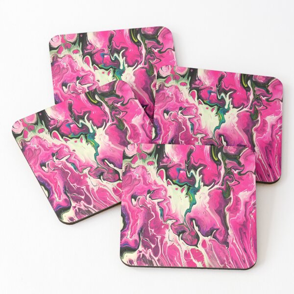 Item preview, Cartoon Dream abstract acrylic painting designed and sold by Color Splash Gallery.