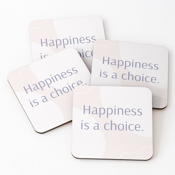 Item preview, Happiness is a choice very powerful saying designed and sold by AnujShah7.