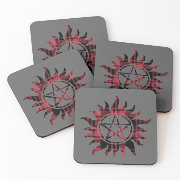 Item preview,  Supernatural - Plaid Anti - Possession Symbol  designed and sold by tasha0louise.