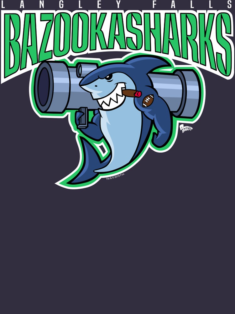 American Dad Bazooka Sharks Logo by DanteShop