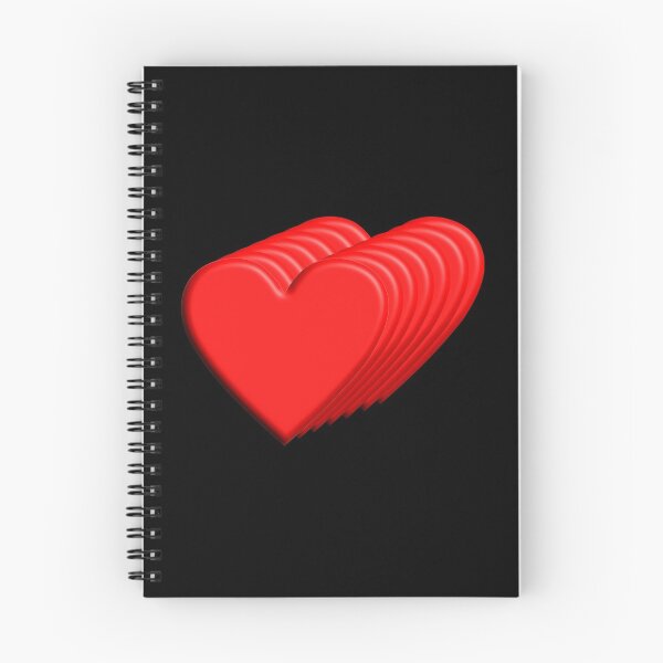Item preview, Red Hearts 3D Hearts Stand For Love Be Happy designed and sold by Paulina Vanlife.