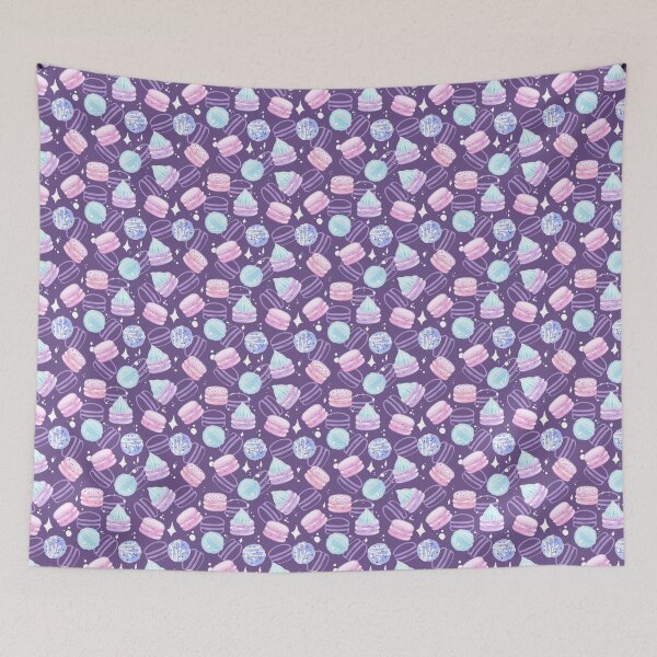 Item preview, Macaron Pattern-Purple designed and sold by PocketShadow.
