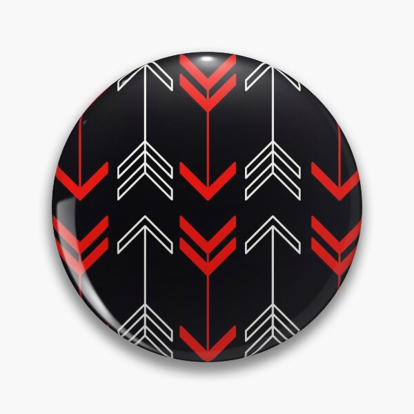 Item preview, White and Red Arrows  designed and sold by RepMyFlag.