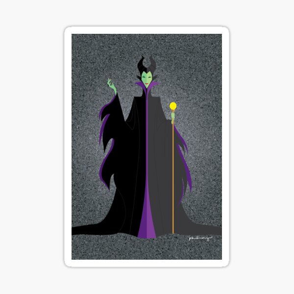 Mistress of All Evil Sticker