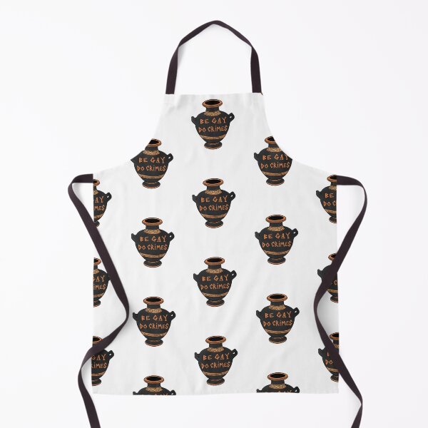 Item preview, Ancient Greek Vase Be Gay Do Crimes designed and sold by CuteClassics.