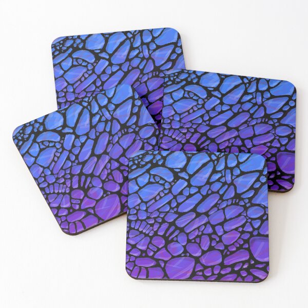 Item preview, Dragon Scales Purple and Blue designed and sold by Lynn Harriet.