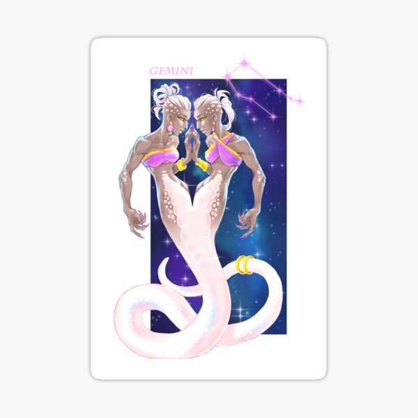 Item preview, Zodiac Gemini Naga designed and sold by ConnyChiwa.