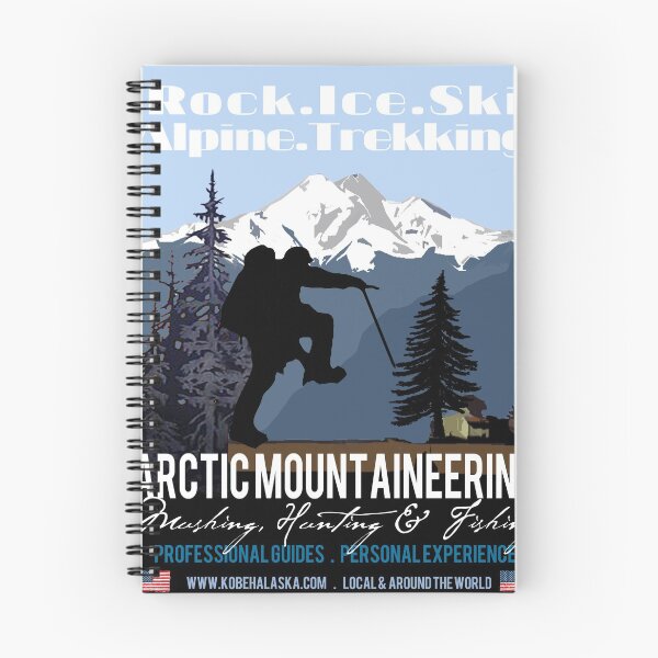 Item preview, Arctic Mountaineering Vintage Style Poster Art Featuring Alaska designed and sold by Kobeh.