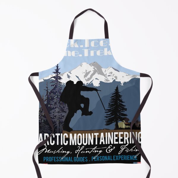 Item preview, Arctic Mountaineering Vintage Style Poster Art Featuring Alaska designed and sold by Kobeh.