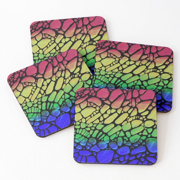 Item preview,  Dragon Scales Rainbow designed and sold by Lynn Harriet.