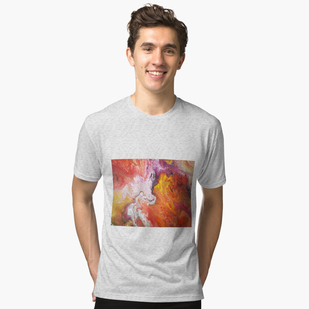 Item preview, Tri-blend T-Shirt designed and sold by annasfunkyart.
